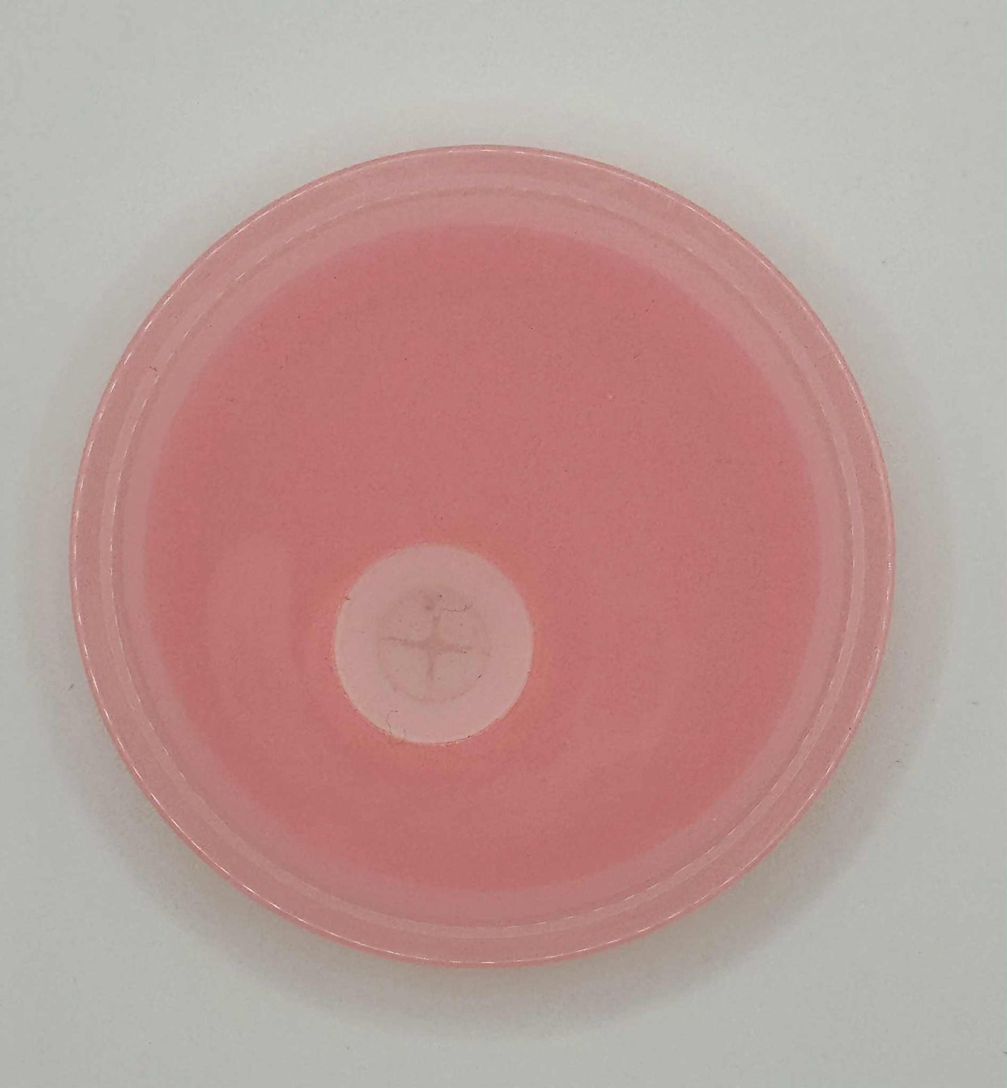 Couvercle rose pâle pour verre 16 oz