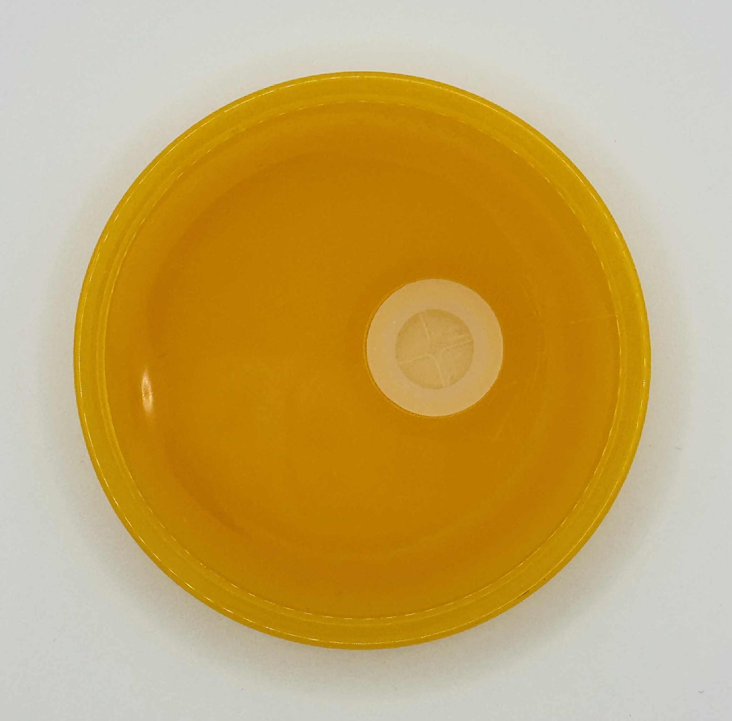 Couvercle orange pâle pour verre 16 oz