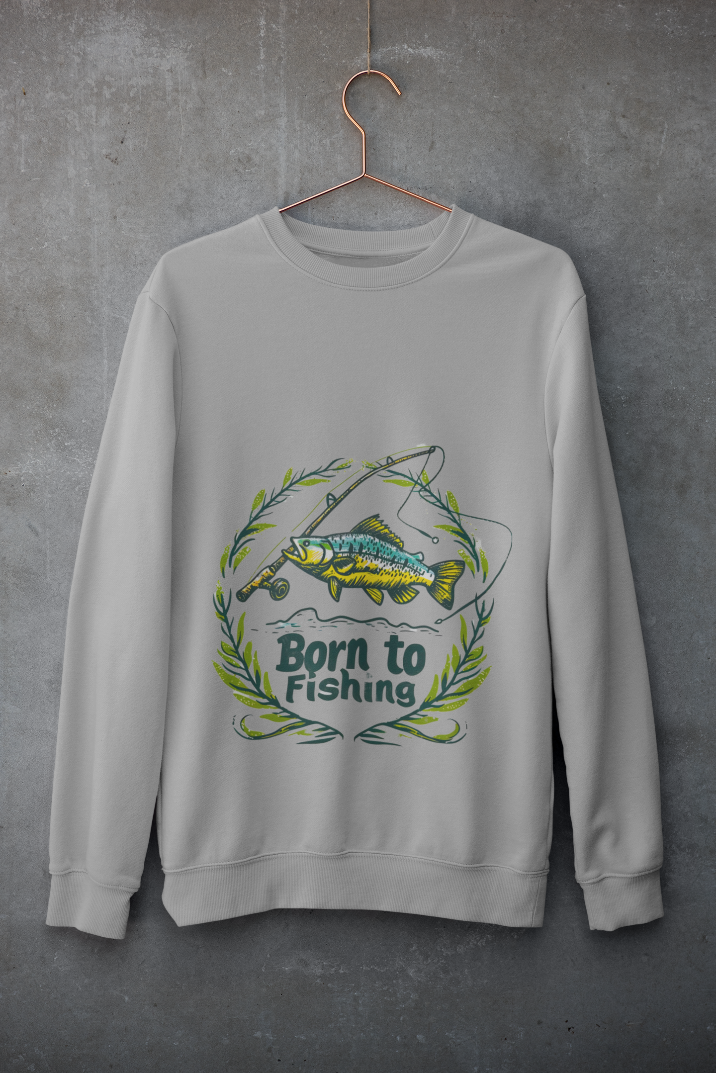 Crewneck - Née pour pêcher