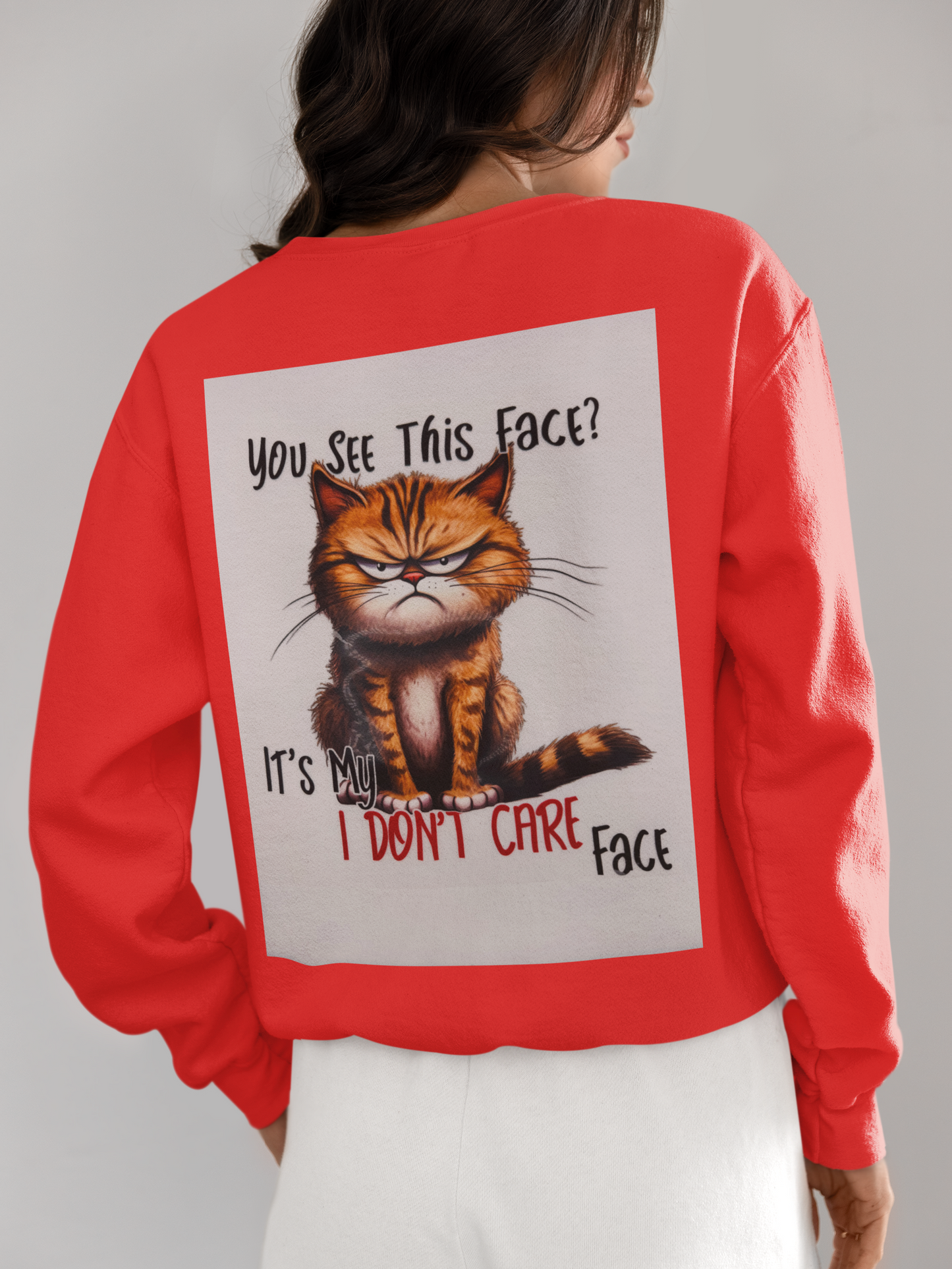 Crewneck - Chat en colère