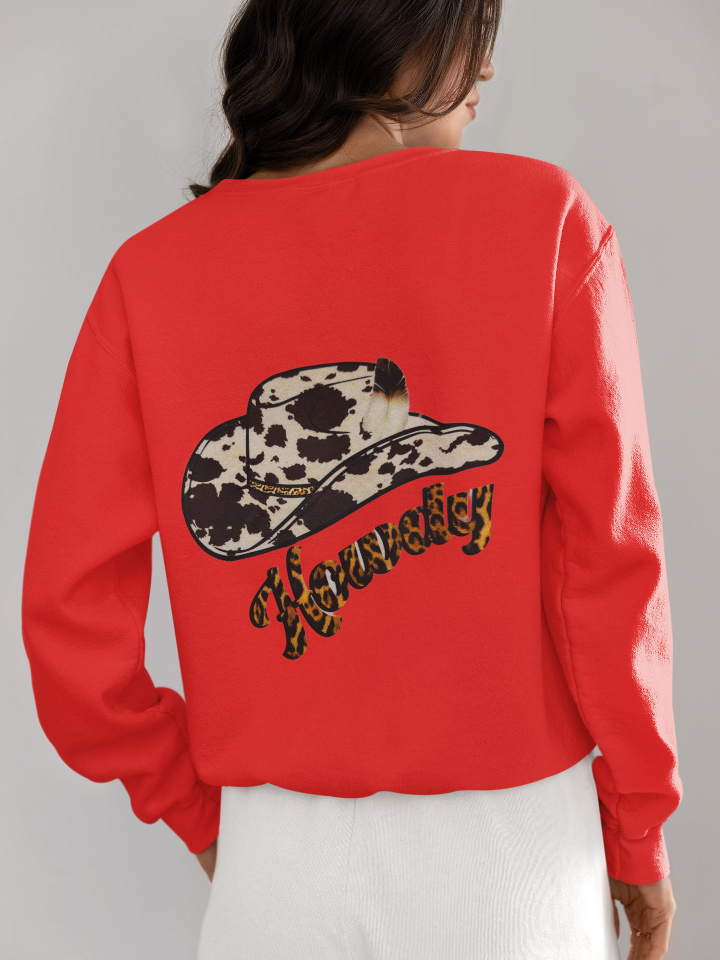 Crewneck - Chapeau de cowgirl