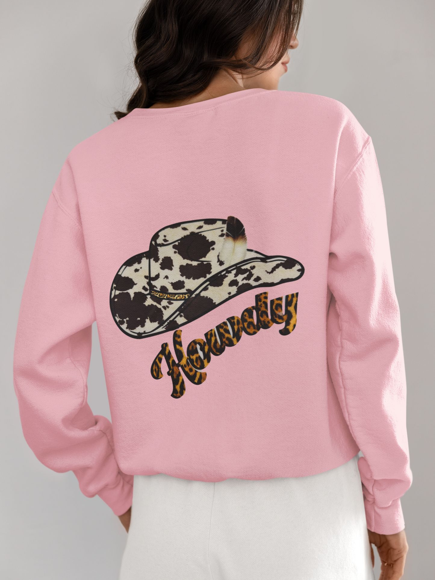 Crewneck - Chapeau de cowgirl