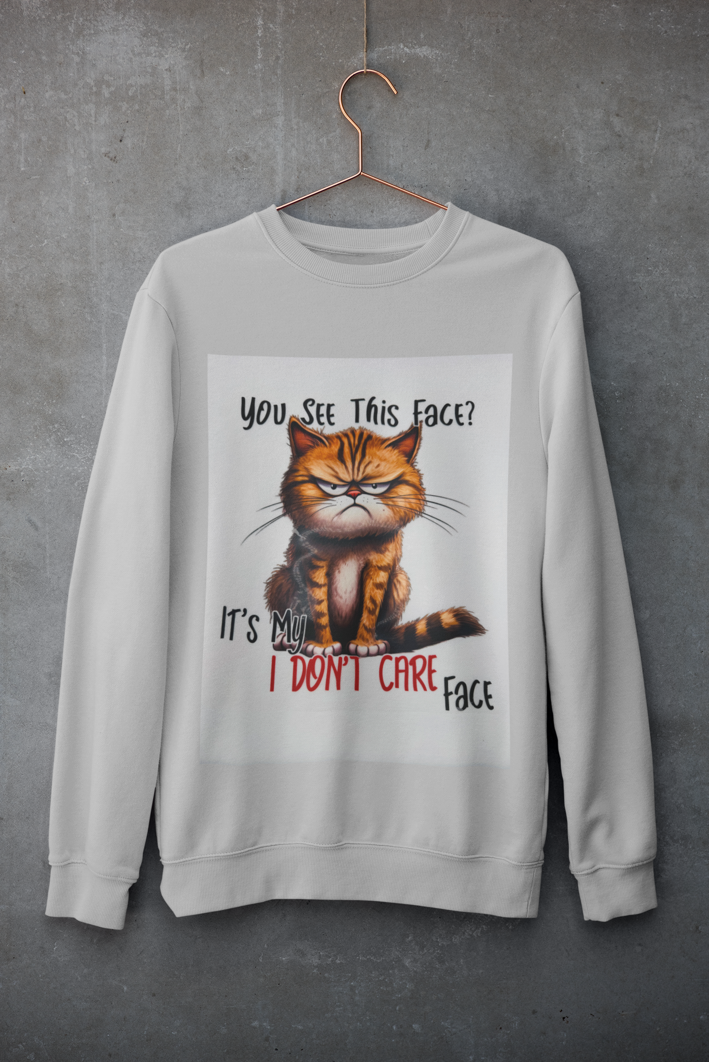 Crewneck - Chat en colère