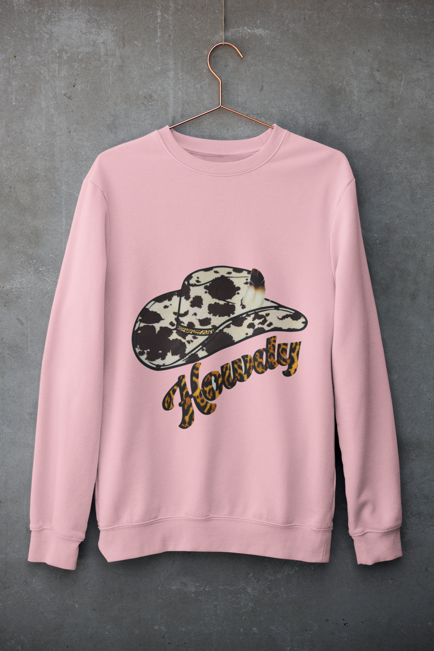 Crewneck - Chapeau de cowgirl