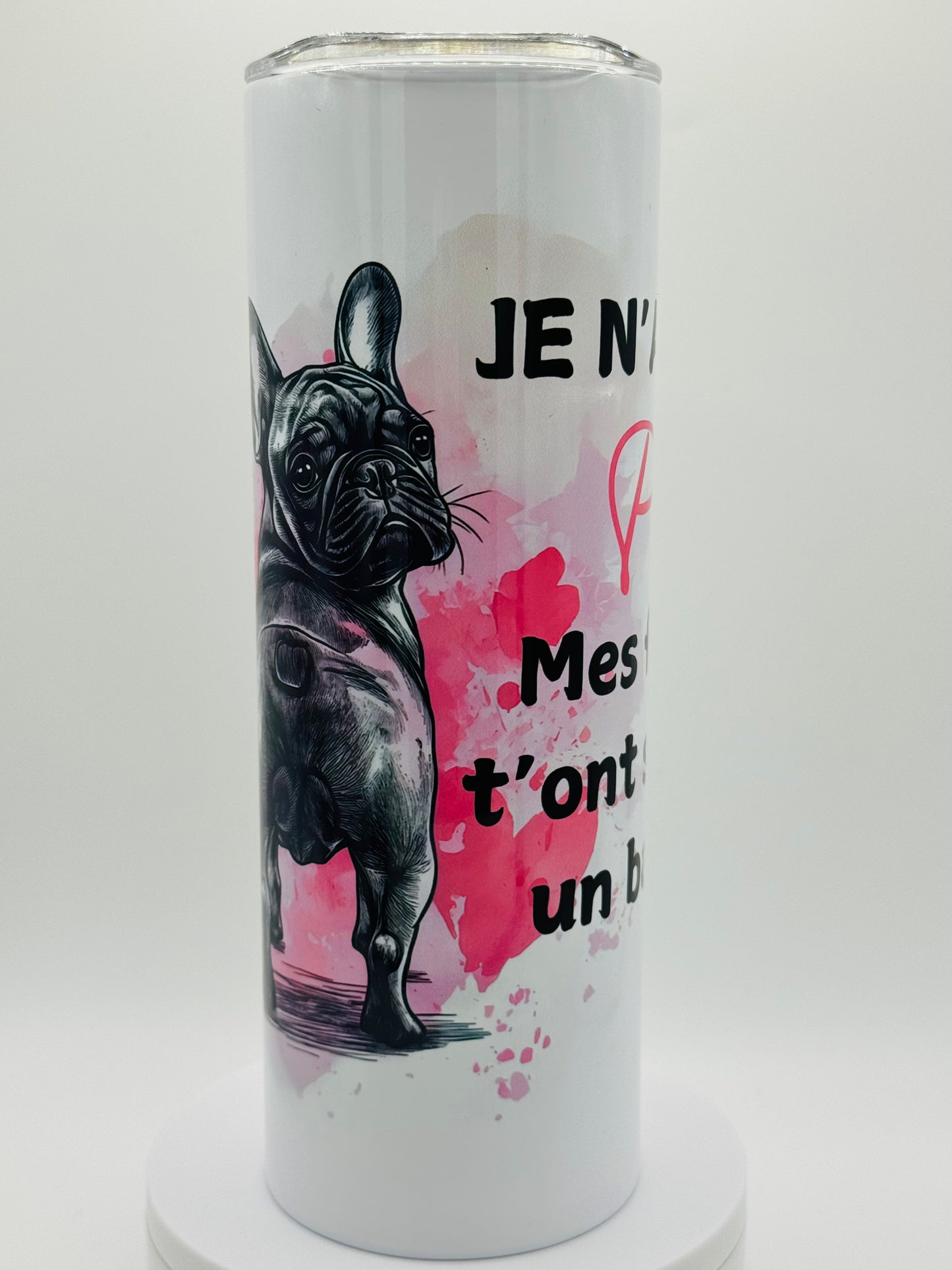 Verre isotherme - chien qui envoie un baiser 💋