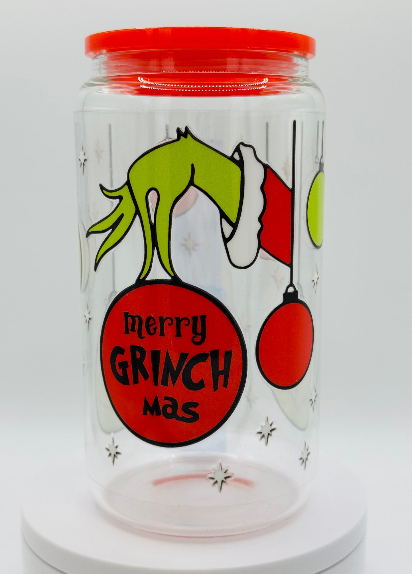 Verre réutilisable - Merry grinchmas