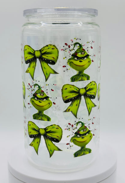 Verre réutilisable - Grinch 3