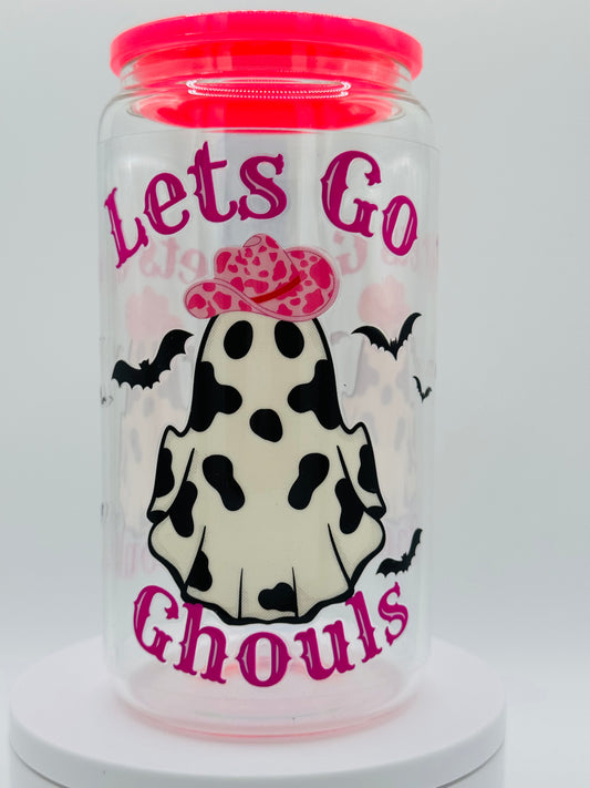 Verre en vitre réutilisable - let’s go Ghouls 👻🤠