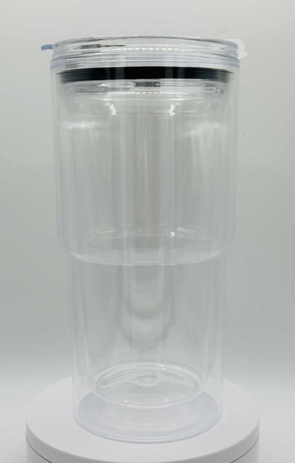Verre en plastique Snow globe 18 oz