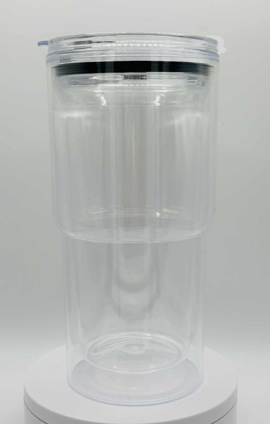 Verre en plastique Snow globe 18 oz