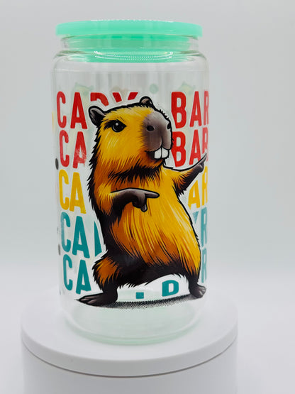 Verre en vitre réutilisable - Capy 2 😍