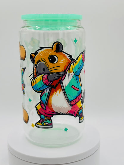 Verre en vitre réutilisable - Capy 3 😍