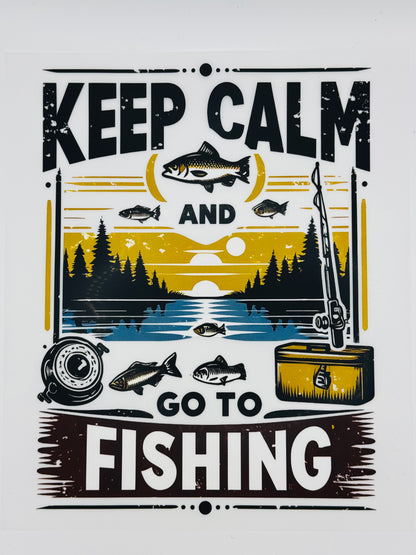 Crewneck - Calme toi et pêche