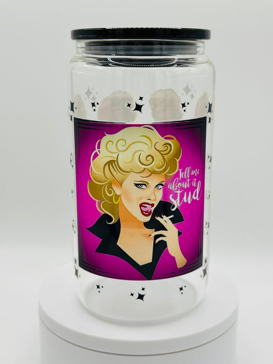 Verre en vitre réutilisable  - Brillantine