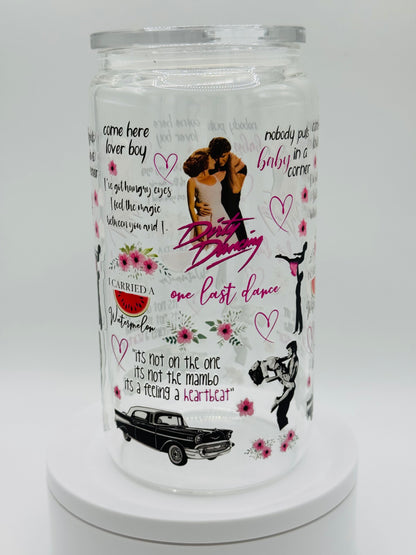 Verre en vitre réutilisable - Dancing