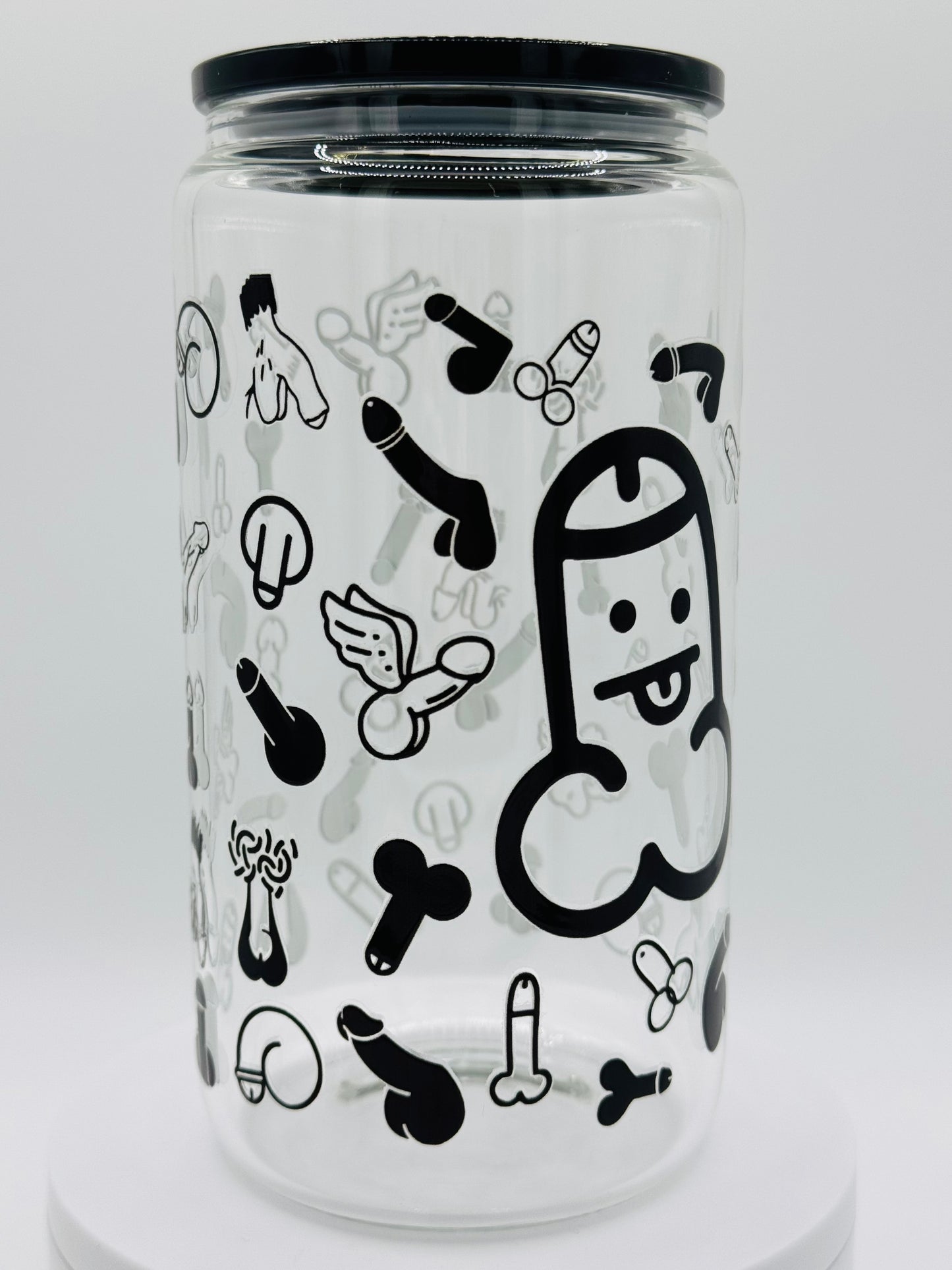 Verre en vitre réutilisable - Pen*s 🍆🤪