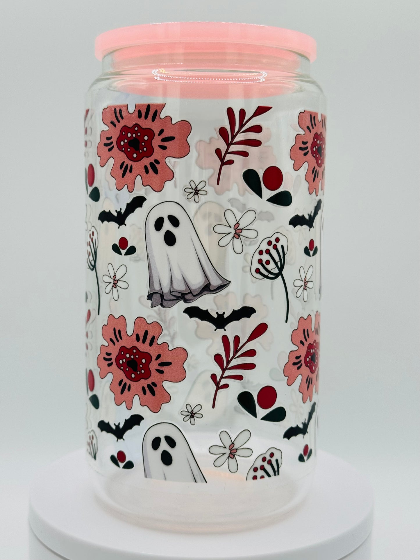 Verre en vitre réutilisable - Halloween 👻