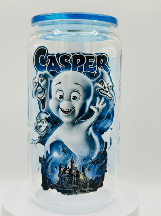 Verre en vitre réutilisable - Casper 👻