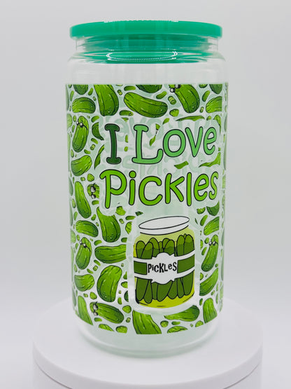 Verre en vitre réutilisable - Pour les amateurs de cornichons 🥒