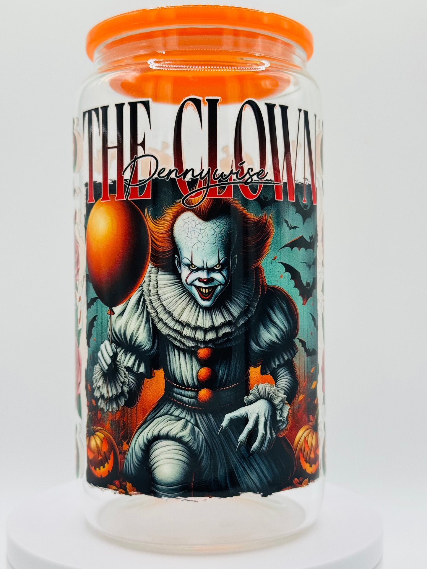 Verre en vitre réutilisable - 🤡