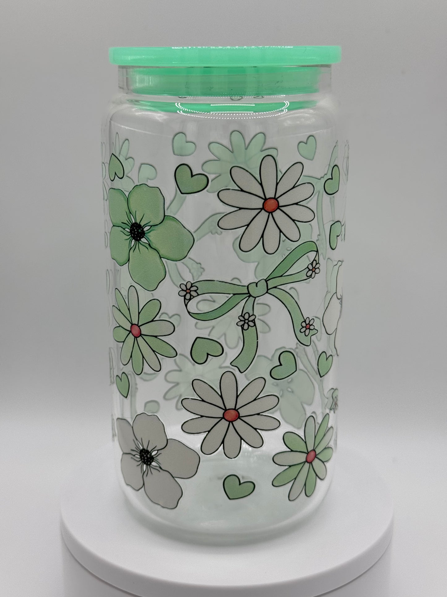 Verre en vitre réutilisable - Girly😍