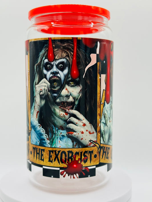 Verre en vitre réutilisable - horreur 🩸💀