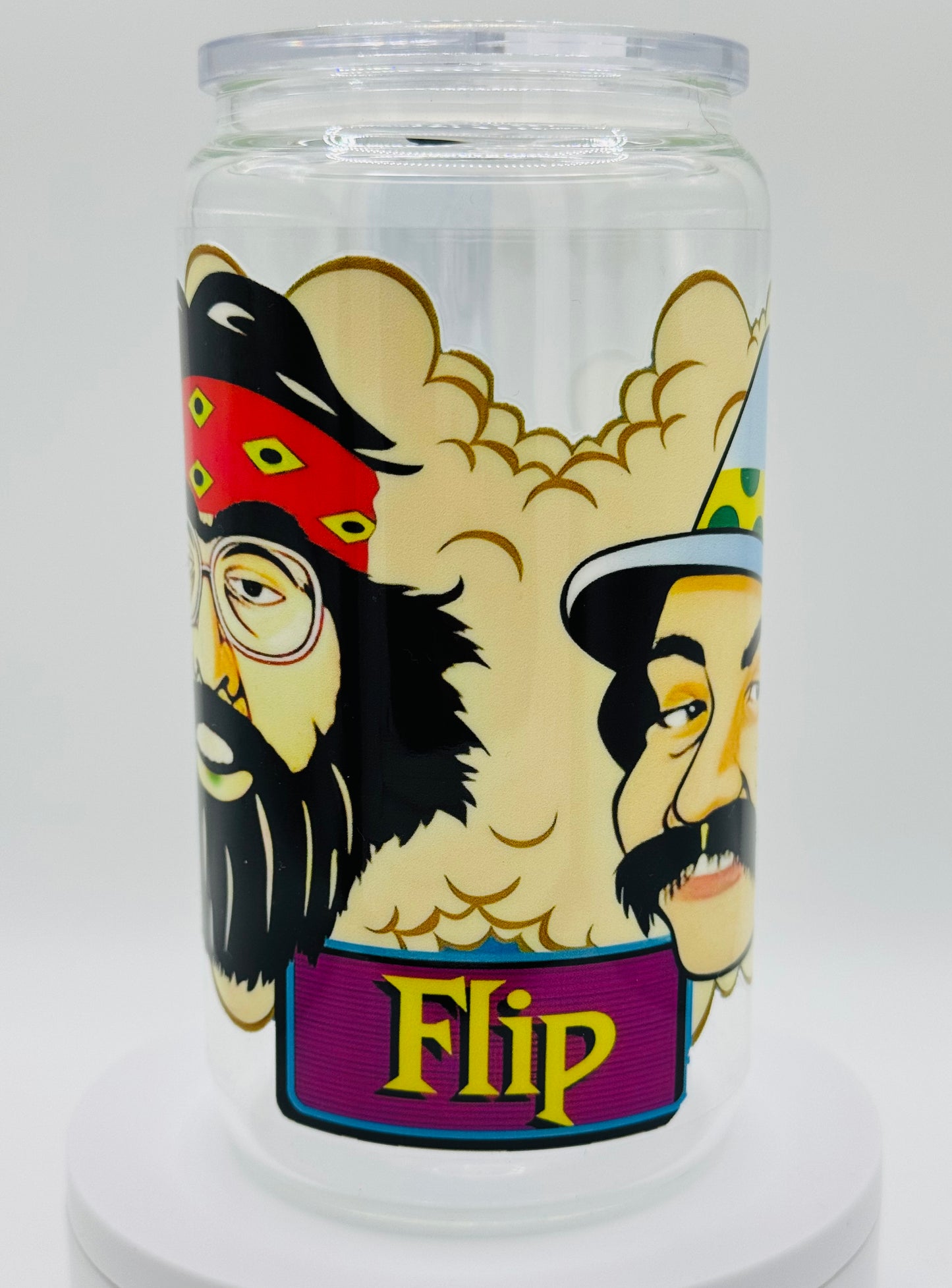 Verre en vitre réutilisable - Cheech 2