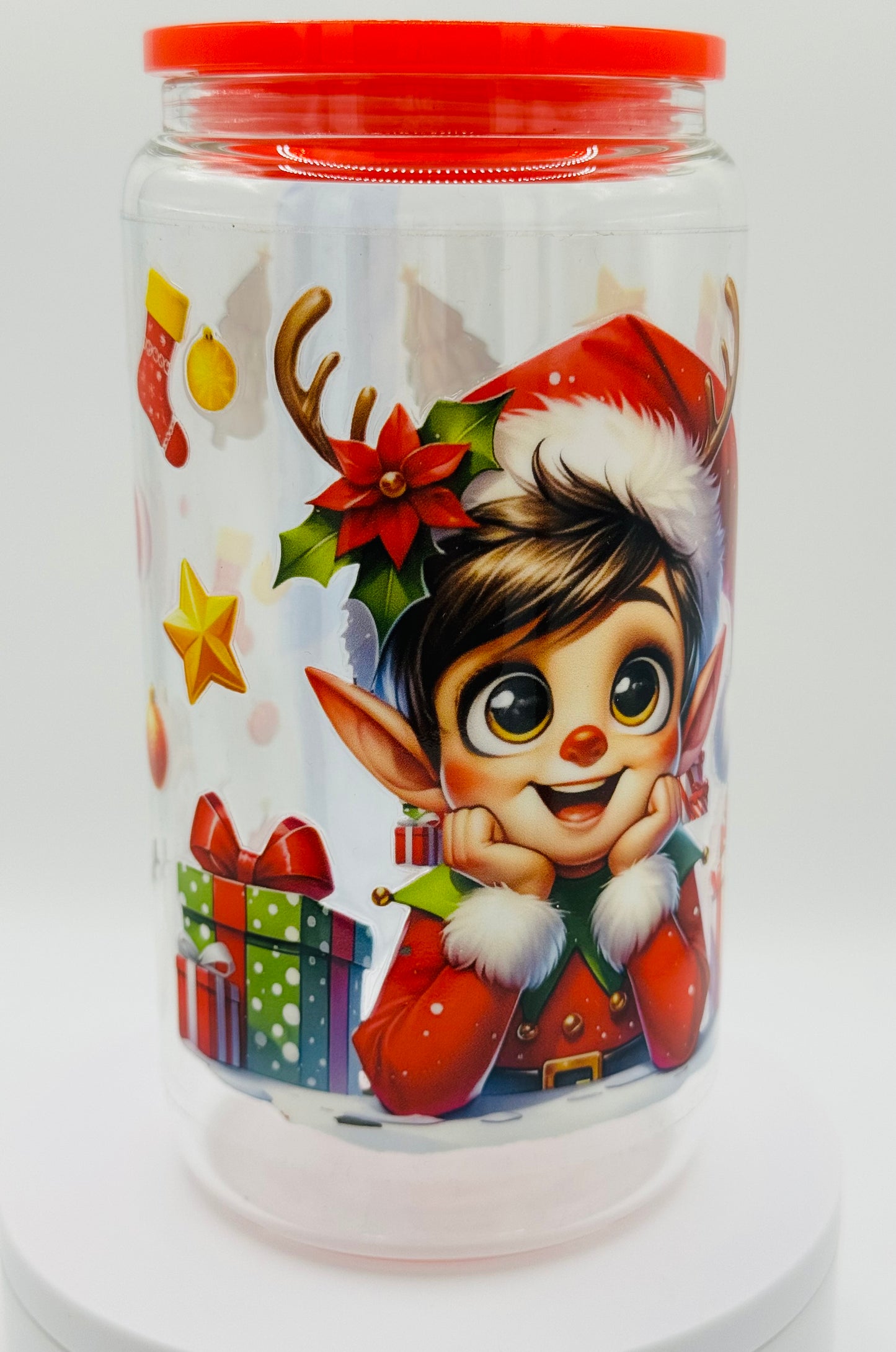 Verre réutilisable - joli lutin