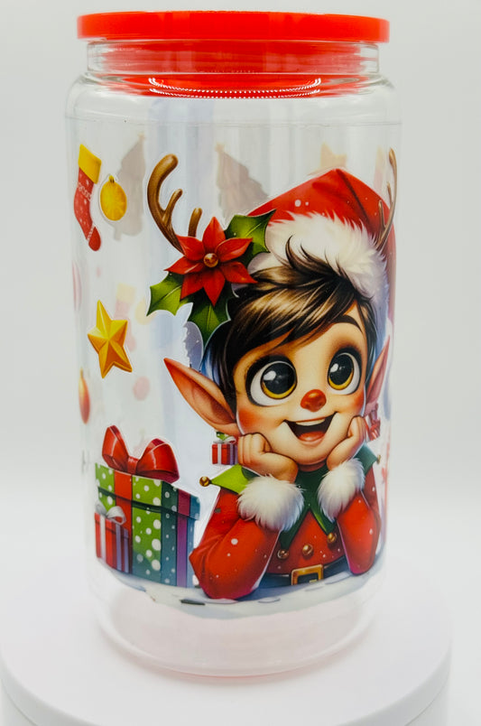Verre réutilisable - joli lutin