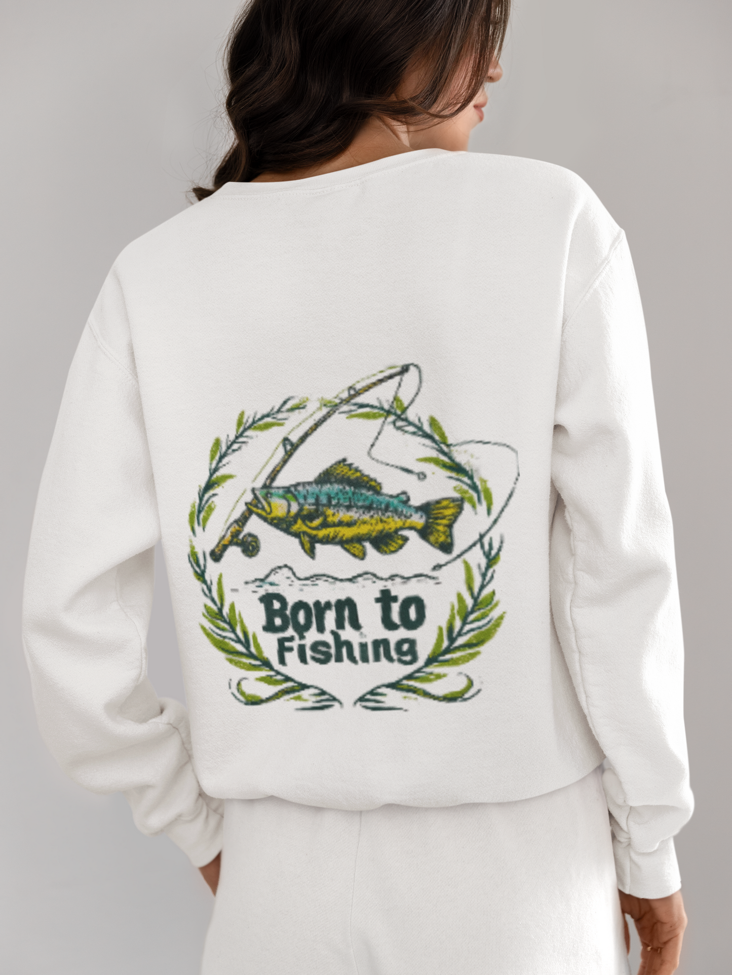 Crewneck - Née pour pêcher