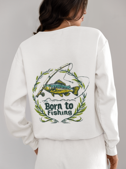 Crewneck - Née pour pêcher