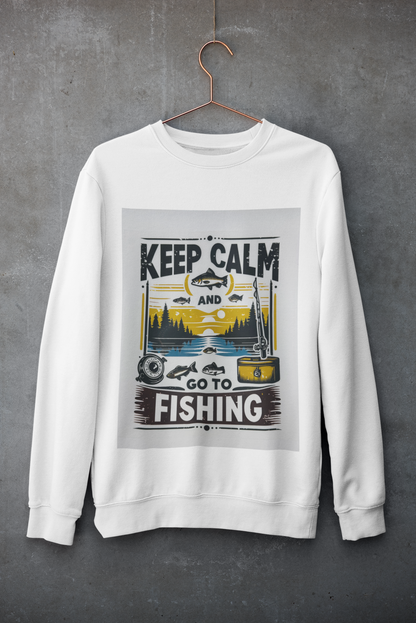 Crewneck - Calme toi et pêche
