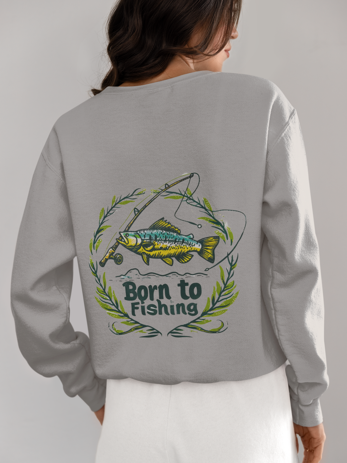 Crewneck - Née pour pêcher