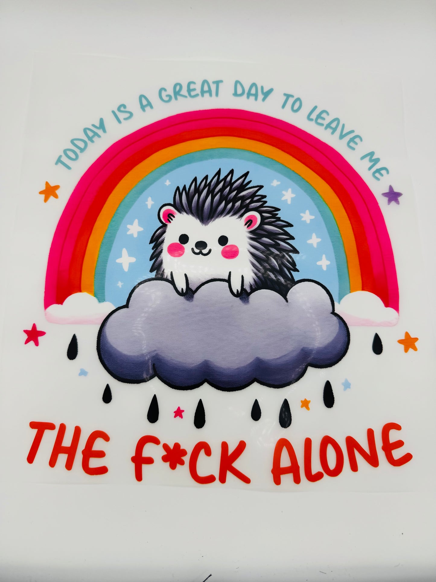 Crewneck - Hérisson Arc-En-Ciel