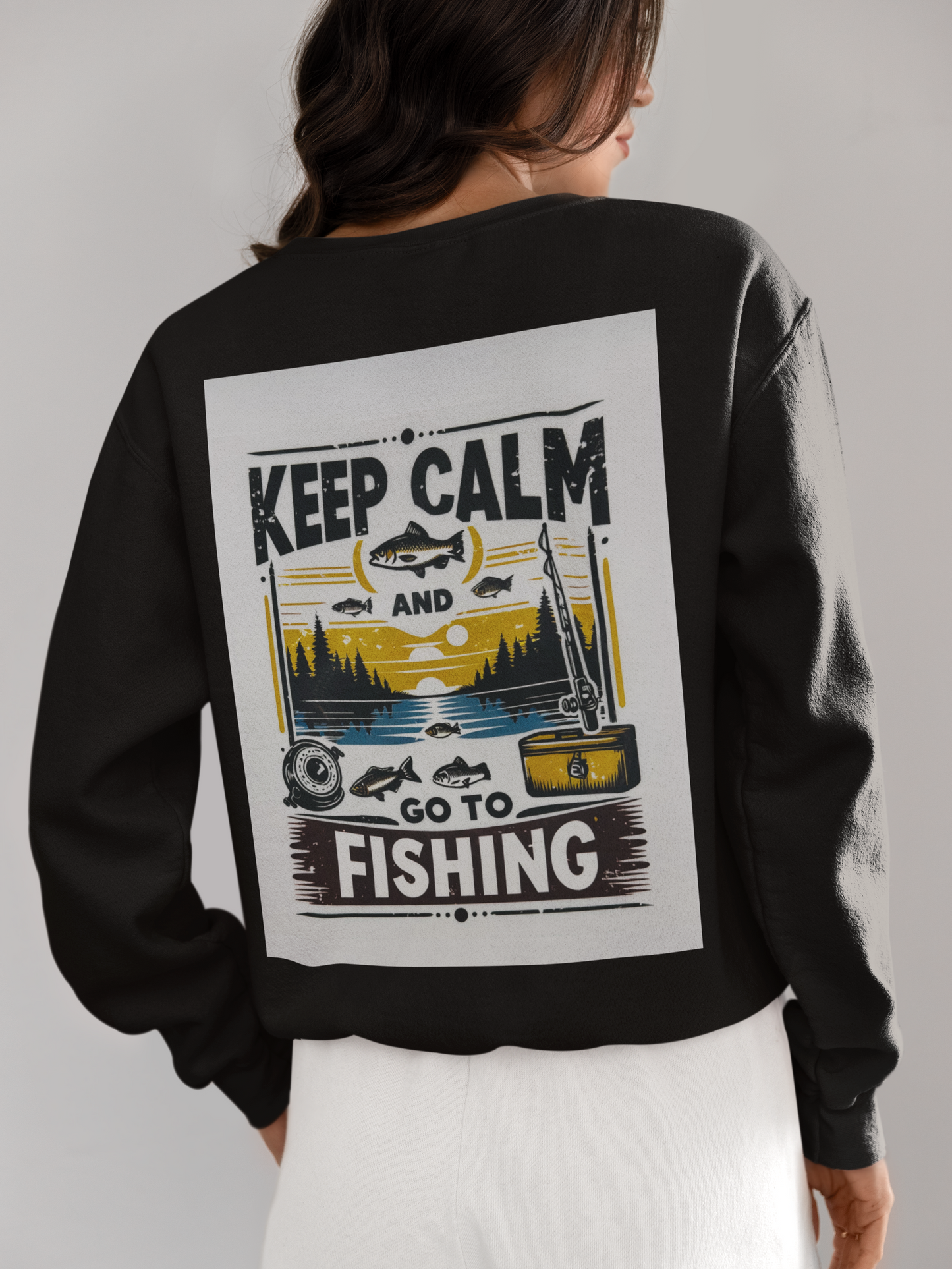 Crewneck - Calme toi et pêche