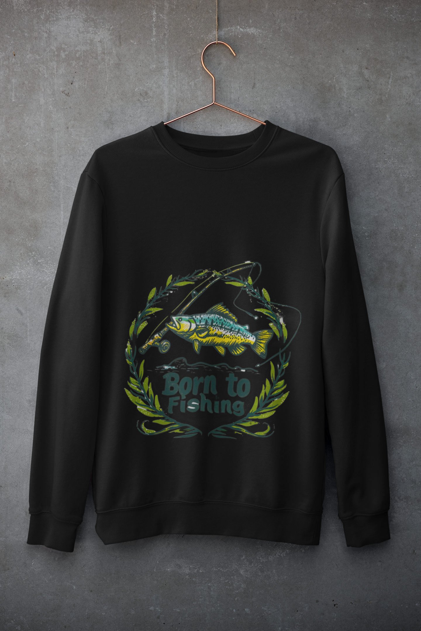Crewneck - Née pour pêcher