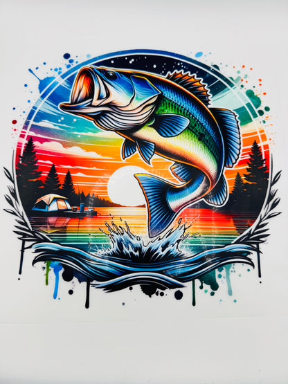 Crewneck - Poisson au camping