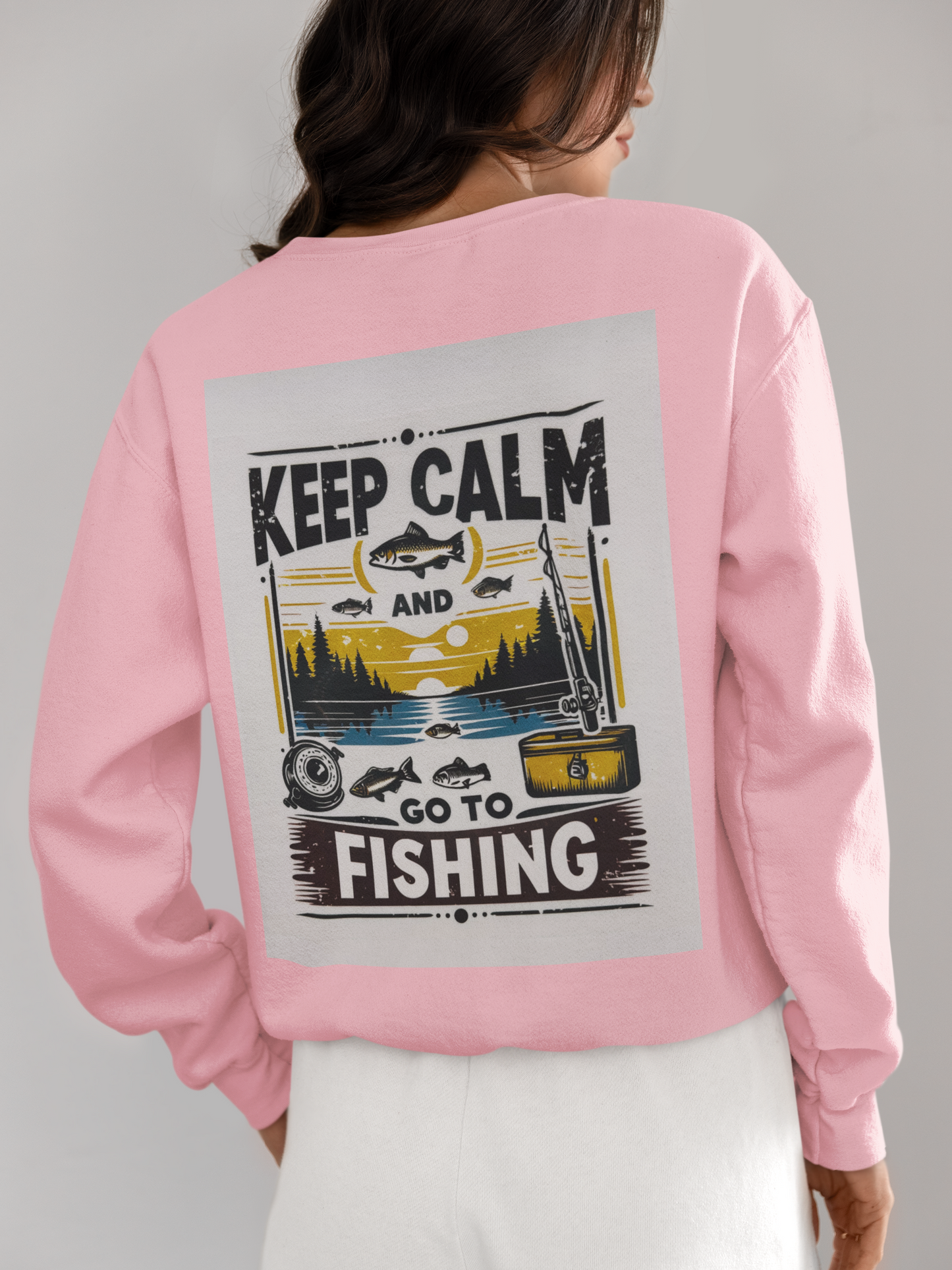 Crewneck - Calme toi et pêche