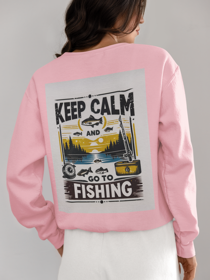 Crewneck - Calme toi et pêche