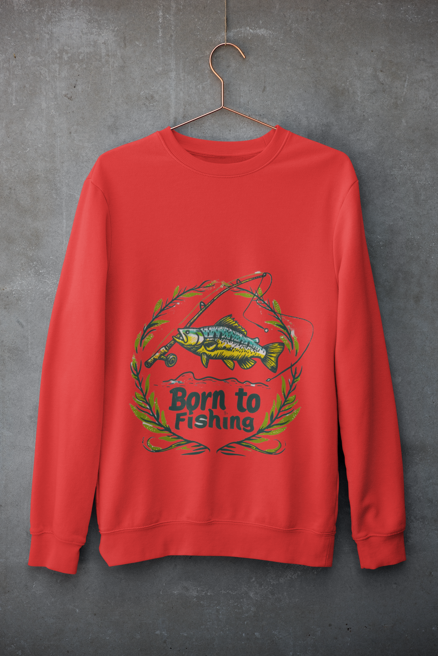 Crewneck - Née pour pêcher