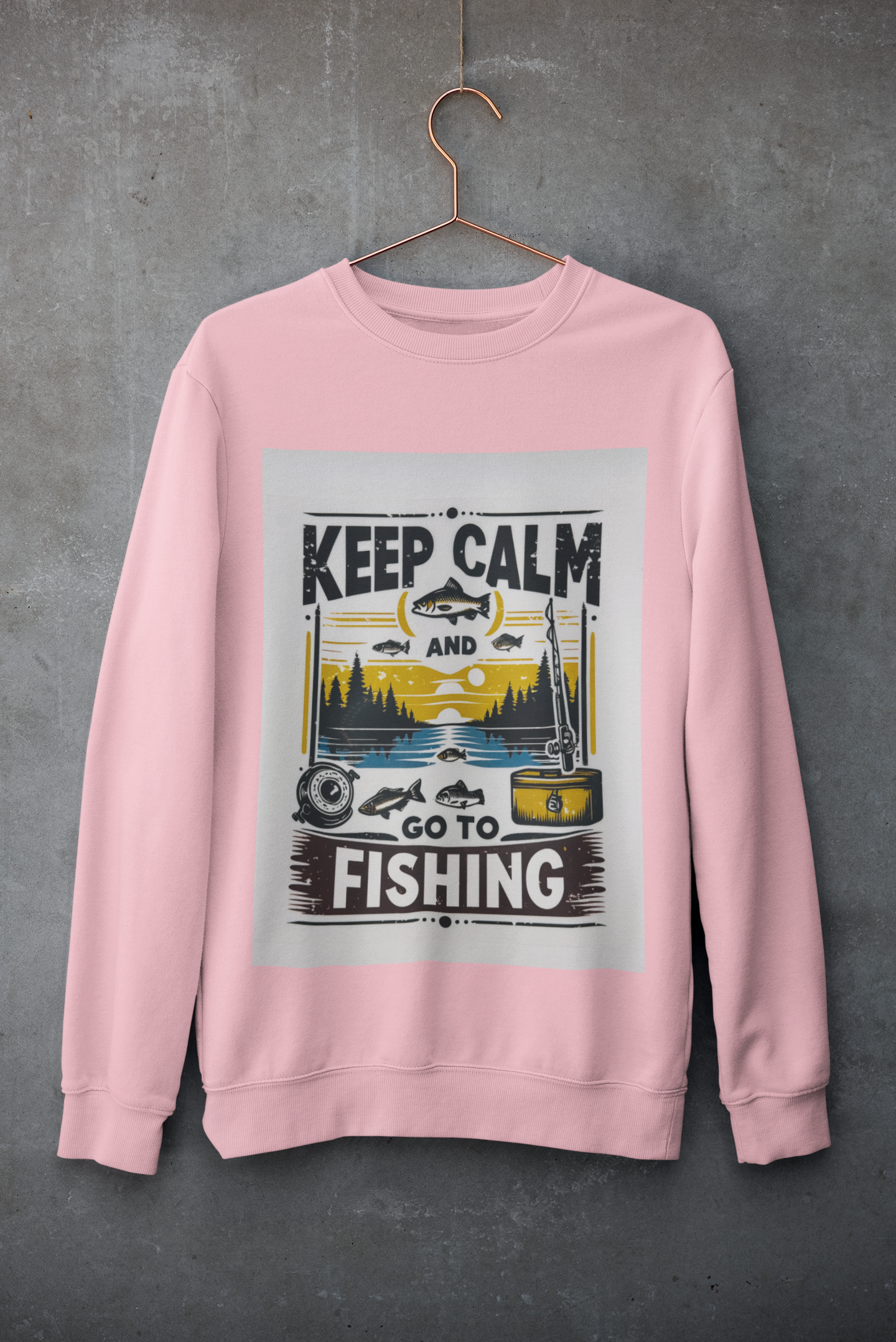 Crewneck - Calme toi et pêche