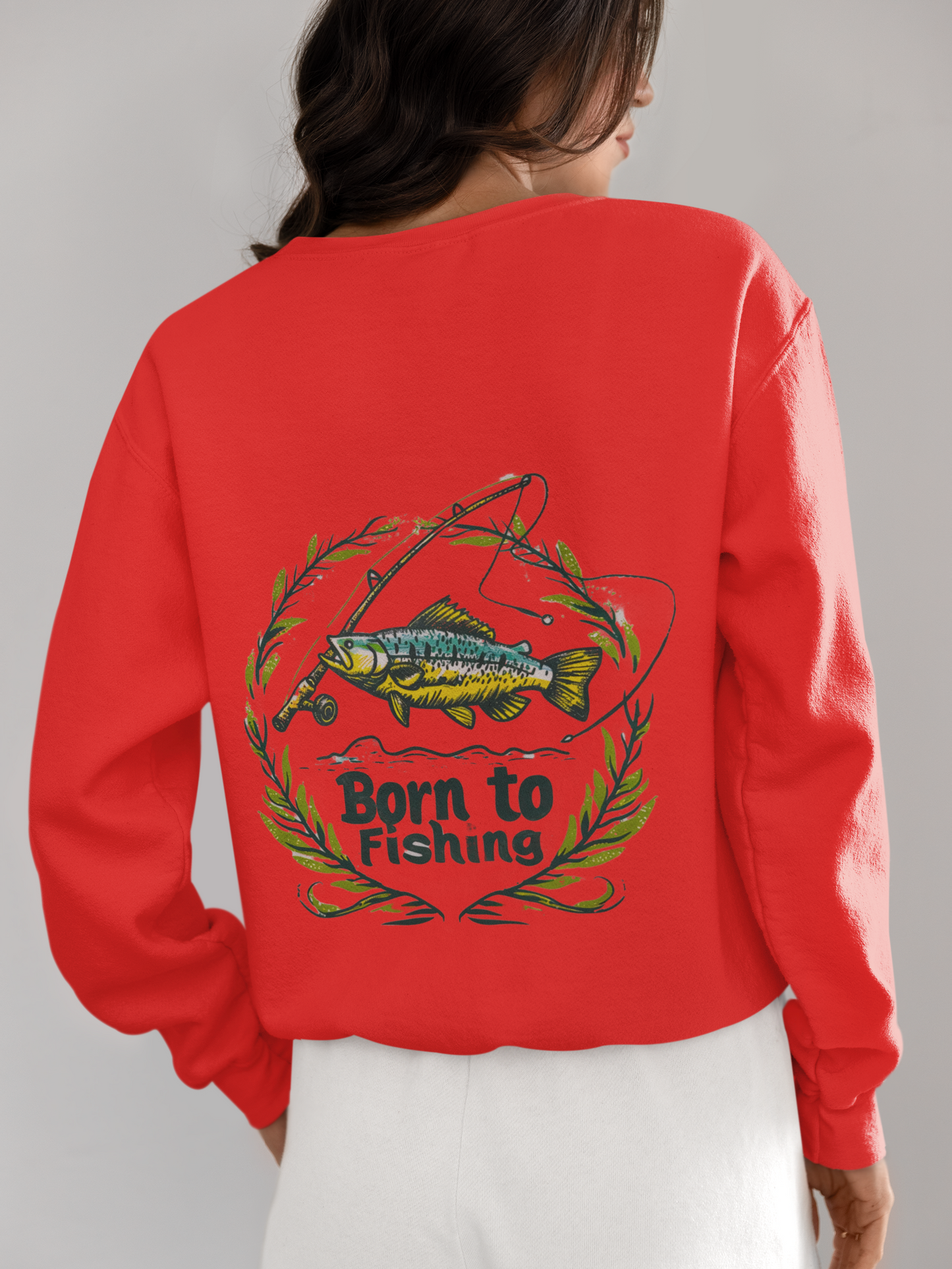 Crewneck - Née pour pêcher