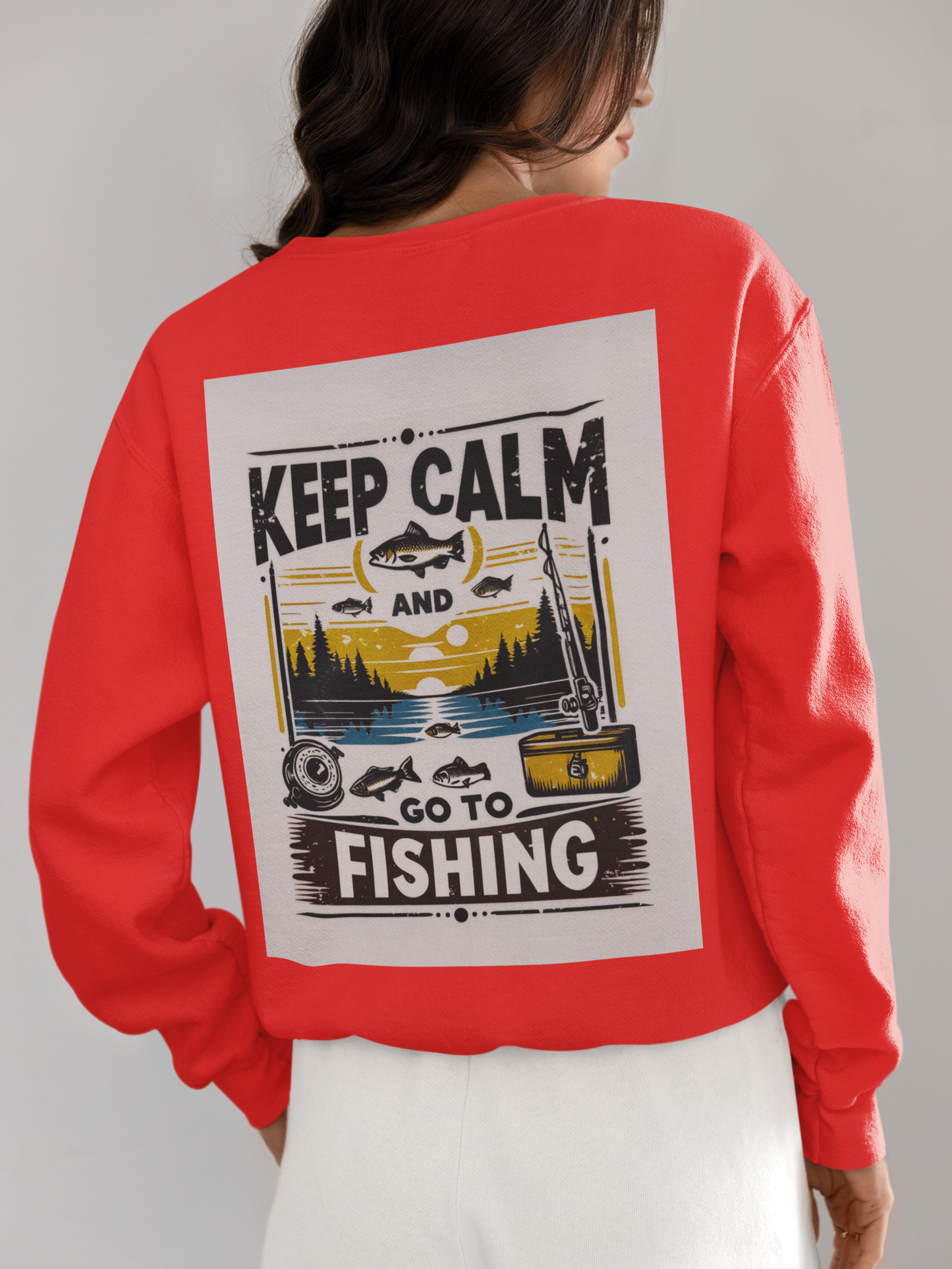 Crewneck - Calme toi et pêche