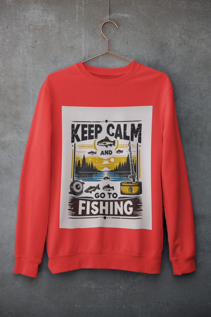 Crewneck - Calme toi et pêche
