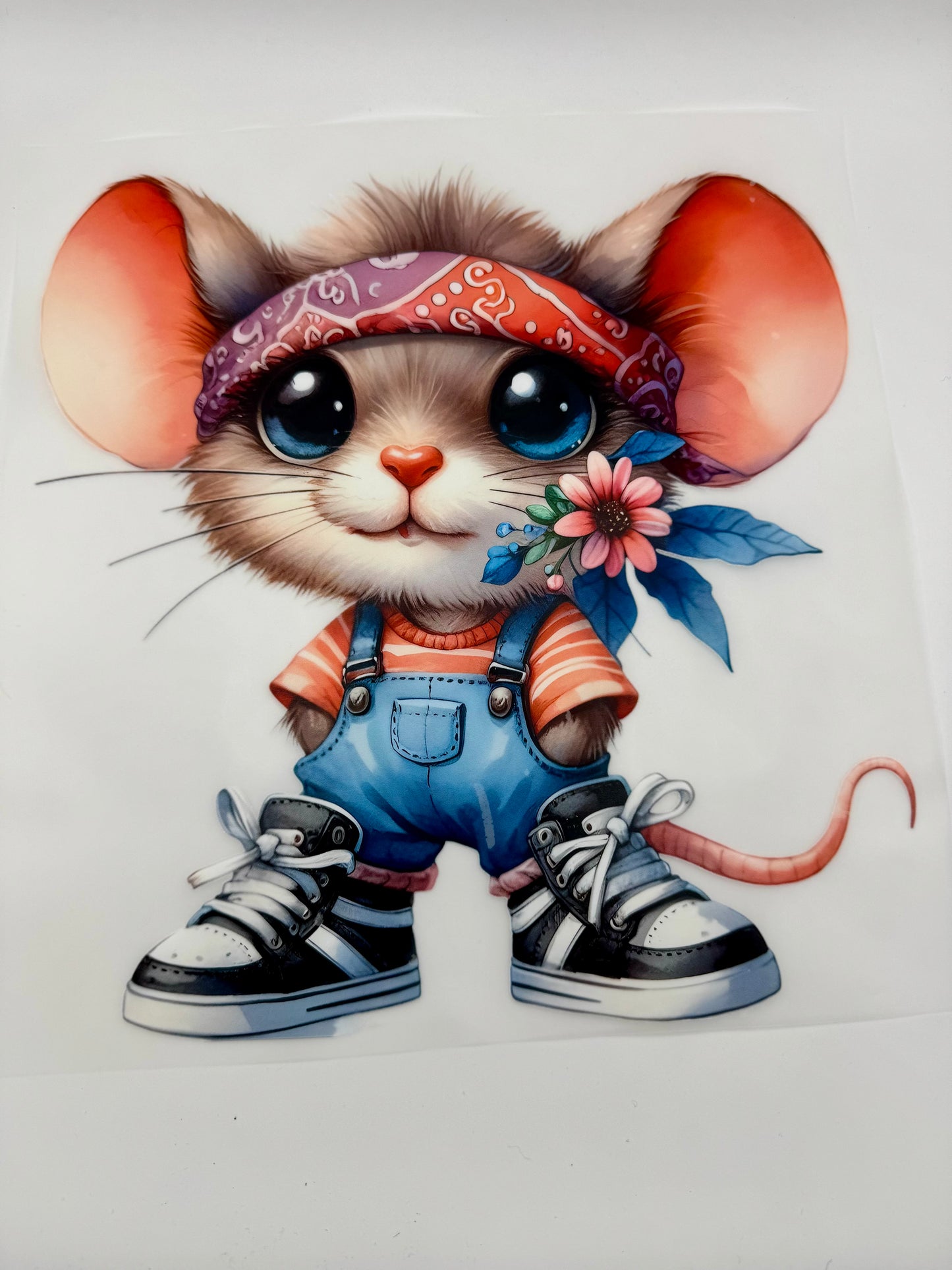 Crewneck - Souris fleurie