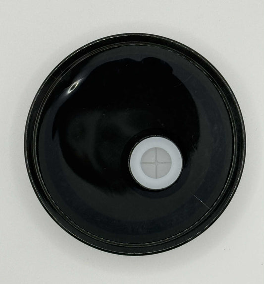 Couvercle noir pour verre 16 oz