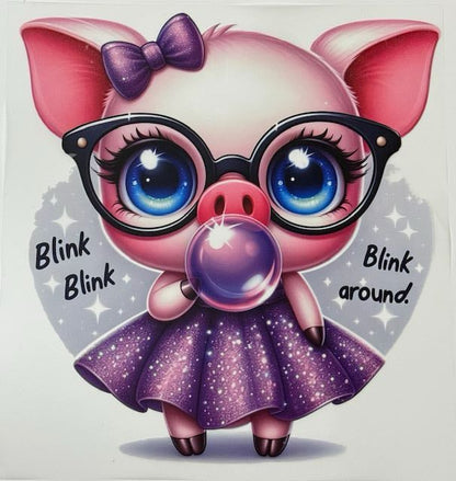 Crewneck - Cochon rose