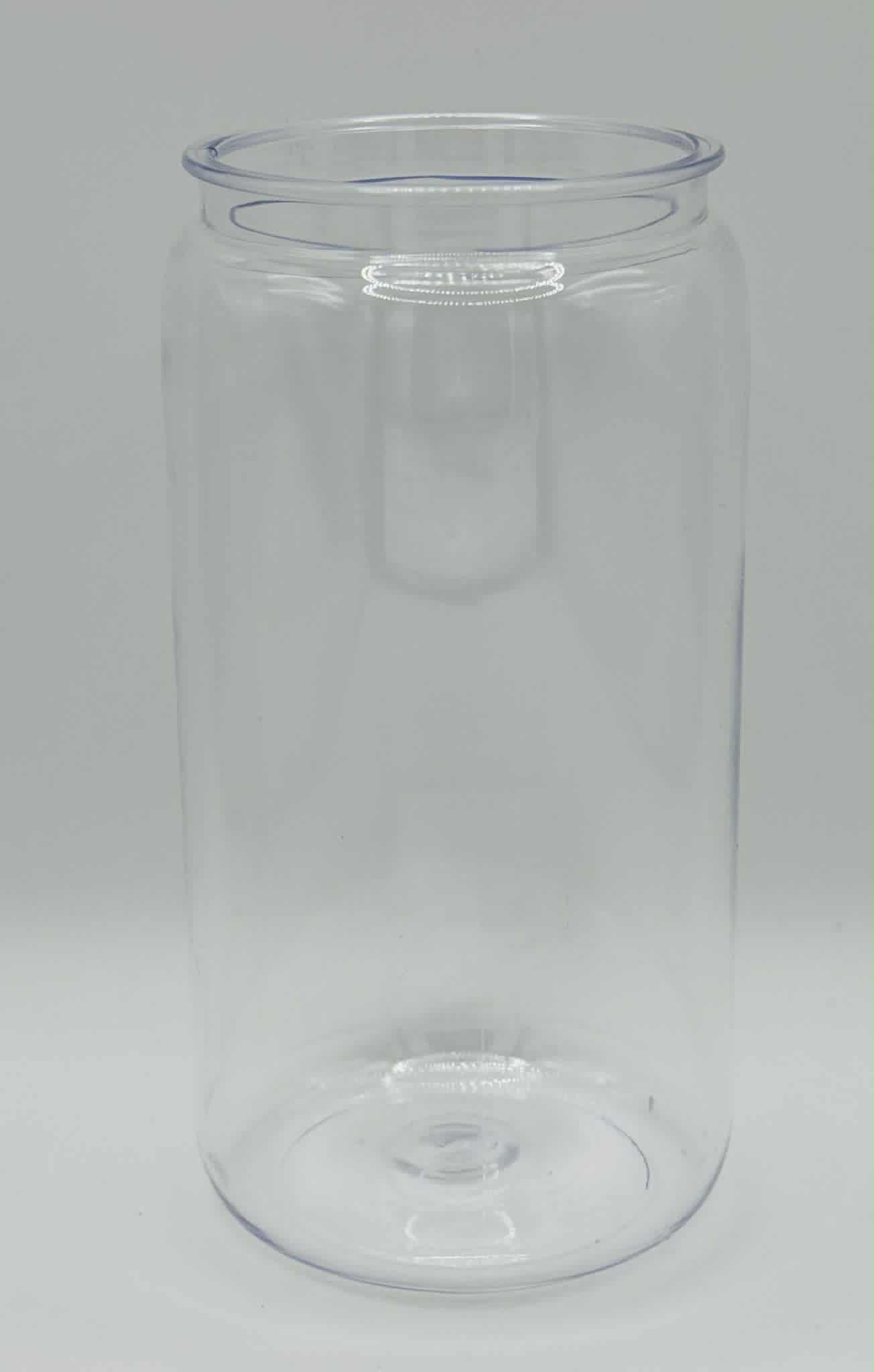 Verre 16 oz en plastique