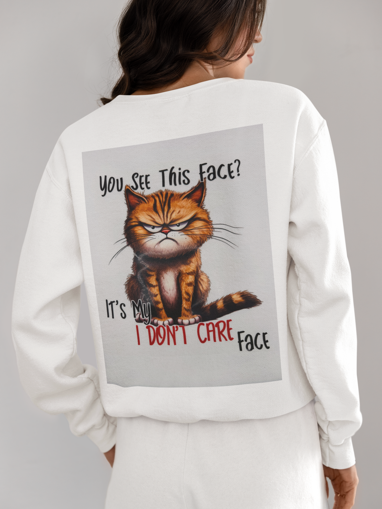 Crewneck - Chat en colère