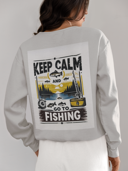 Crewneck - Calme toi et pêche
